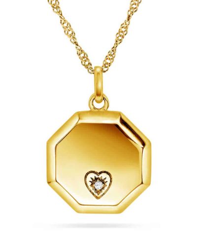 Smykke i sølv med zirkonia