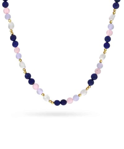 Smykke i sølv med ferskvannsperle