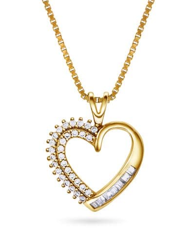 Smykke i sølv med zirkonia