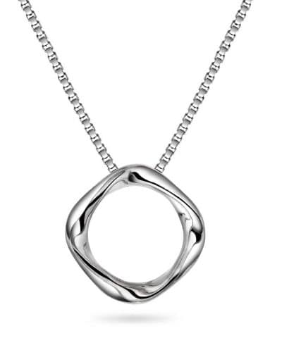 Smykke i sølv bølge