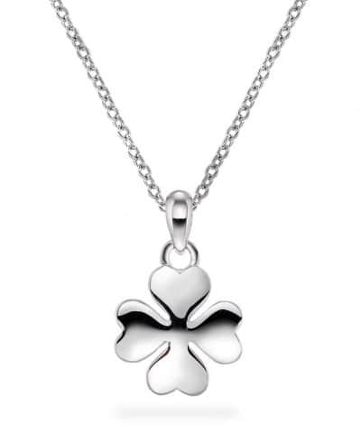 Smykke i sølv kløver