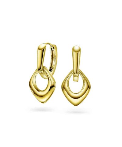 Helsinki Halo øreringer i sølv