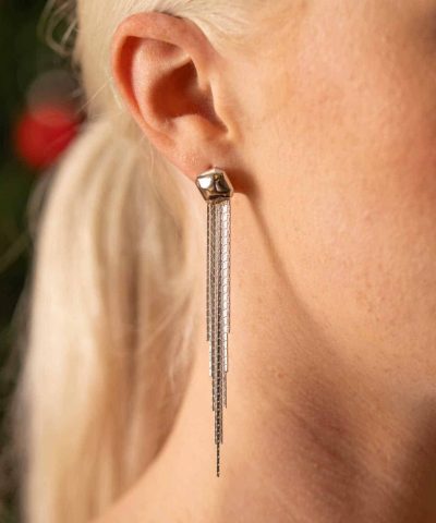 Alternative view of Dancing in Dublin øredobber i sølv