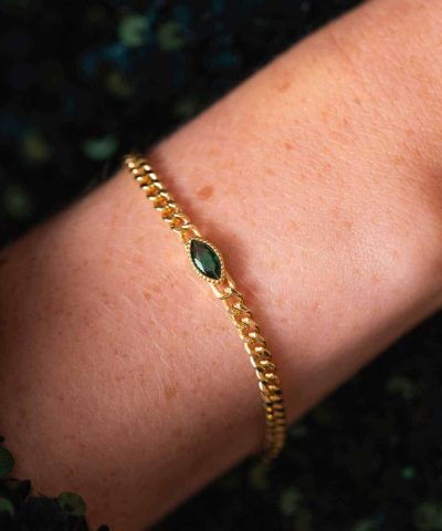 Alternative view of Rio Radiance armbånd i sølv med zirkonia