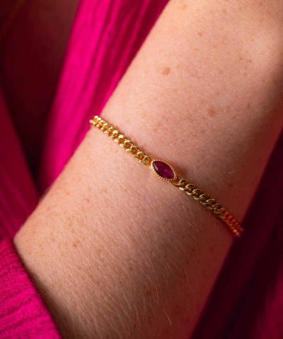 Alternative view of Rio Radiance armbånd i sølv med zirkonia