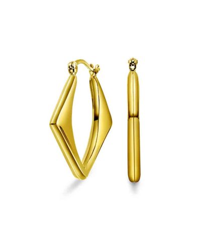 Reykjavik Radiance øreringer i sølv