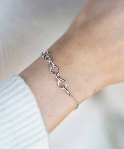 Alternative view of Havana Harmony armbånd i sølv