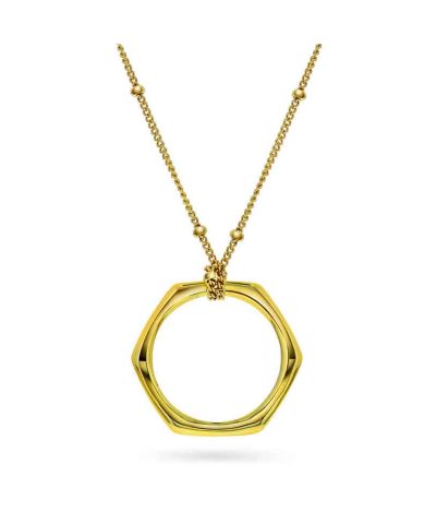 Dubai Dream smykke i sølv sirkel