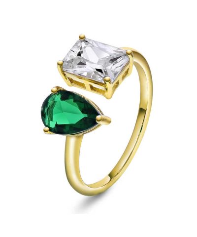 Viva Vegas ring i sølv med zirkonia