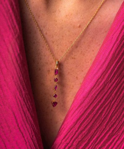 Alternative view of Viva Vegas smykke i sølv med zirkonia