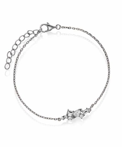 Seoul Shine armbånd i sølv med zirkonia