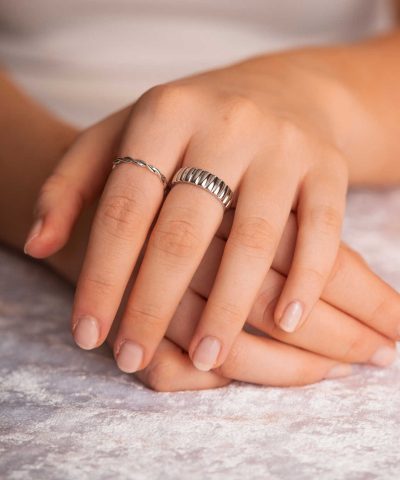 Alternative view of New York ring i sølv