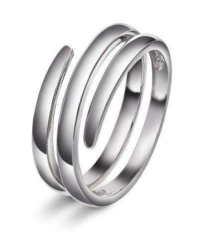 Ring i sølv - Spiral Elegance
