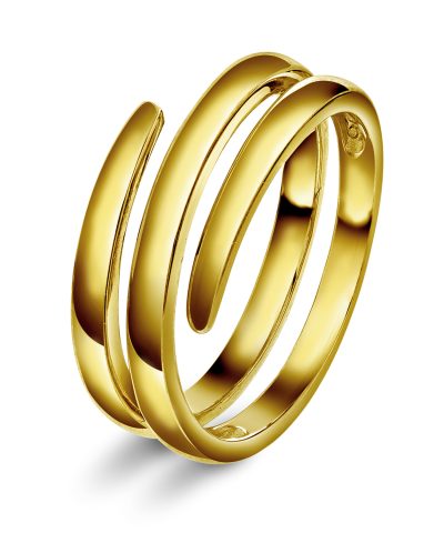 Ring i sølv - Spiral Elegance