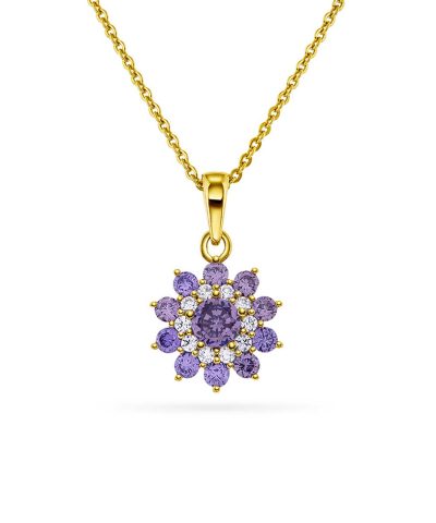 Napoli smykke i sølv med zirkonia