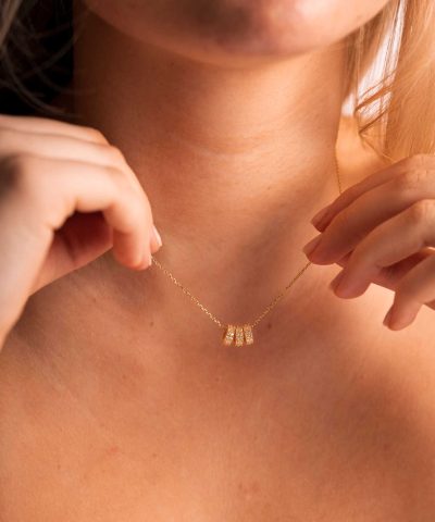 Alternative view of Milano smykke i sølv med zirkonia