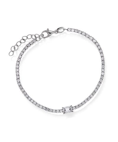 Roma armbånd i sølv med zirkonia