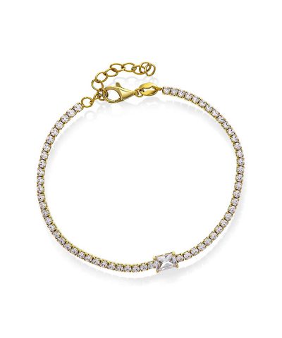 Roma armbånd i sølv med zirkonia