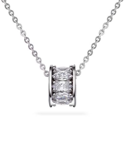 Milano smykke i sølv med zirkonia