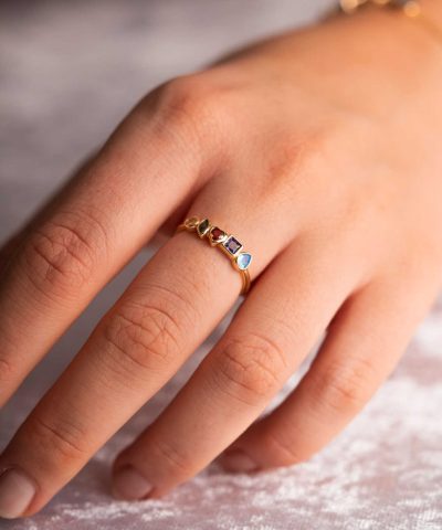 Alternative view of Sparks ring i sølv med zirkonia