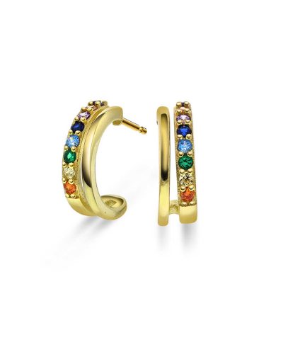 Austin øredobber i sølv med zirkonia