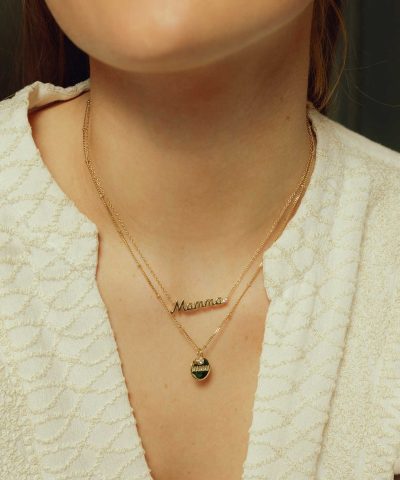 Alternative view of Smykke i sølv med zirkonia - Mamma