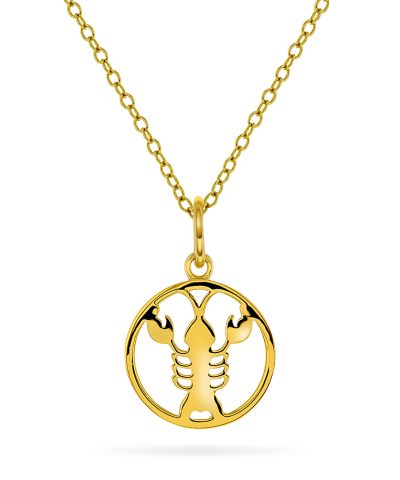 Smykke i sølv - Krepsen