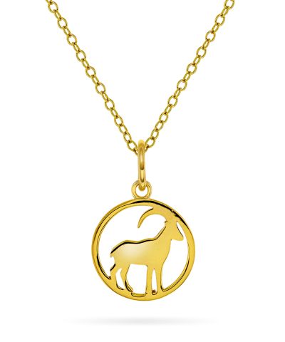 Smykke i sølv - Steinbukken