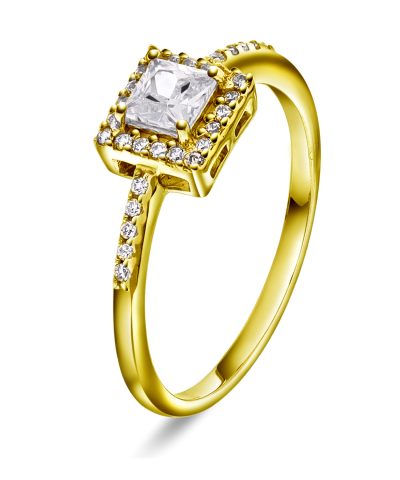 Ring med zirkonia Luxe