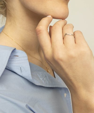 Alternative view of Ring i sølv swan