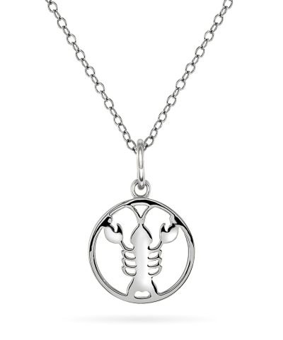 Smykke i sølv - Krepsen