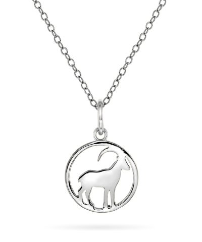 Smykke i sølv - Steinbukken