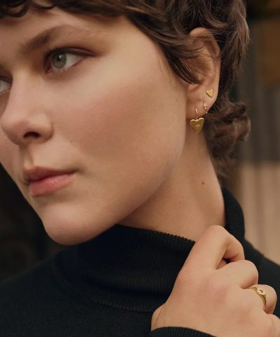 Alternative view of Chandra Øredobber