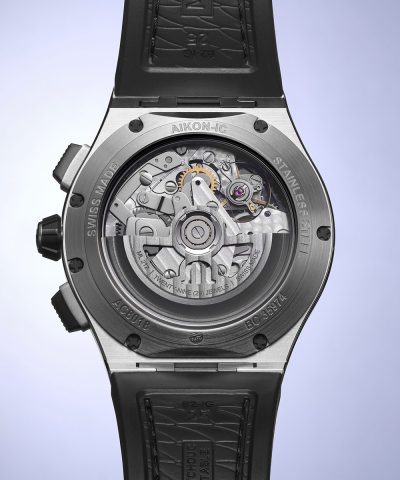 Alternative view of Maurice Lacroix Aikonic Automatic Chronograph Skeleton 43mm - AC8018-SSL20-030-2