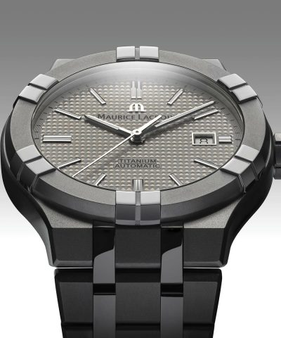 Alternative view of Maurice Lacroix Aikon Automatic Titanium 42mm - AI6008-TT032-230-1