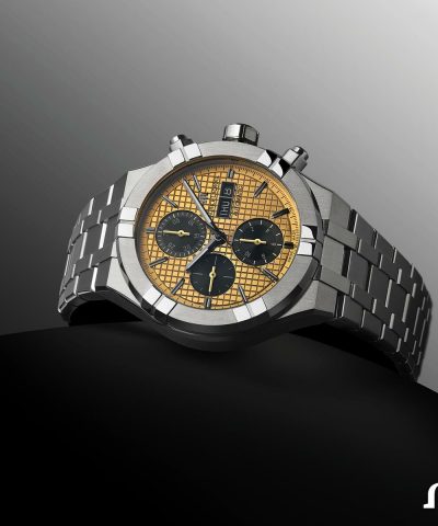 Alternative view of Maurice Lacroix Aikon Automatic Titanium Chronograph - AI6038-TT032-530-1