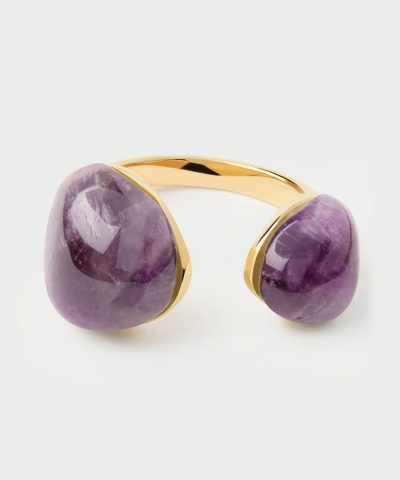 PDPaola Amethyst Gravity Ring