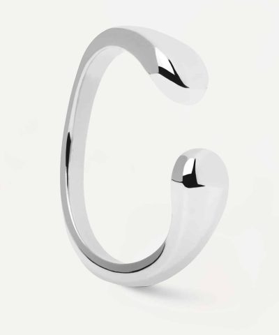 PDPaola Crush Silver Ring