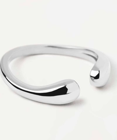 Alternative view of PDPaola Crush Silver Ring