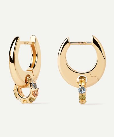 PDPaola Rainbow Spin Hoops