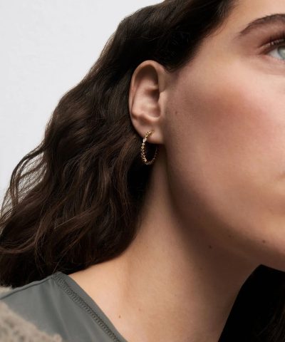 Alternative view of PDPaola Lotus Hoop Earrings