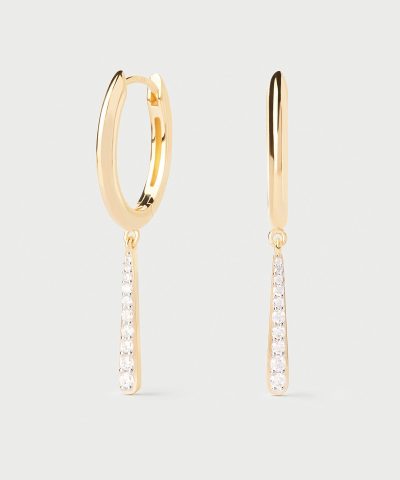 PDPaola Olga Mini Hoop Earrings