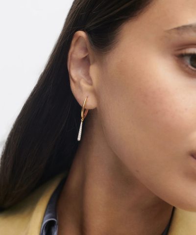Alternative view of PDPaola Olga Mini Hoop Earrings