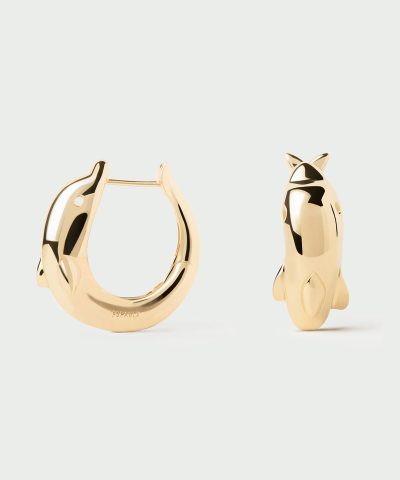 PDPaola Mini Dolphin Hopp Earrings