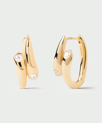 PDPaola Caramelle Hoop Earrings