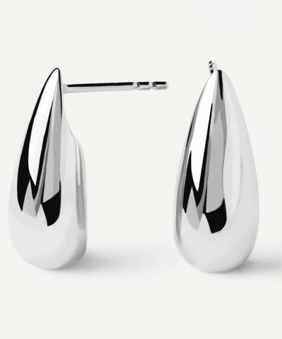 Alternative view of PDPaola Large Sugar Silver Earrings
