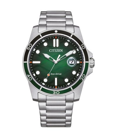 Citizen Male Stainless Steel green ø 41.5mm - AW1811-82X