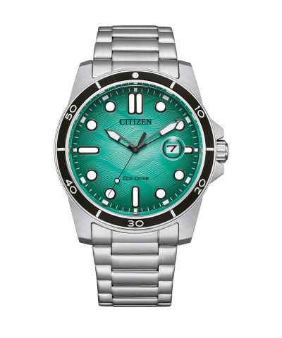 Citizen Male Stainless Steel lightblue ø 41.5mm - AW1816-89L