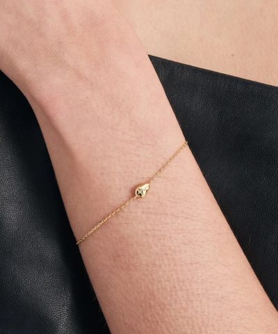 Alternative view of Ania Haie Gold Pebble Sparkle Chain Bracelet