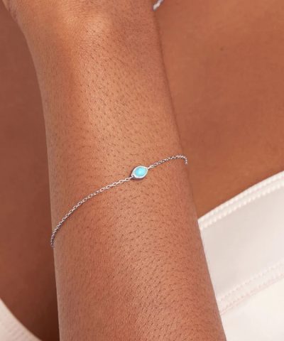 Alternative view of Ania Haie Silver Turquoise Wave Bracelet